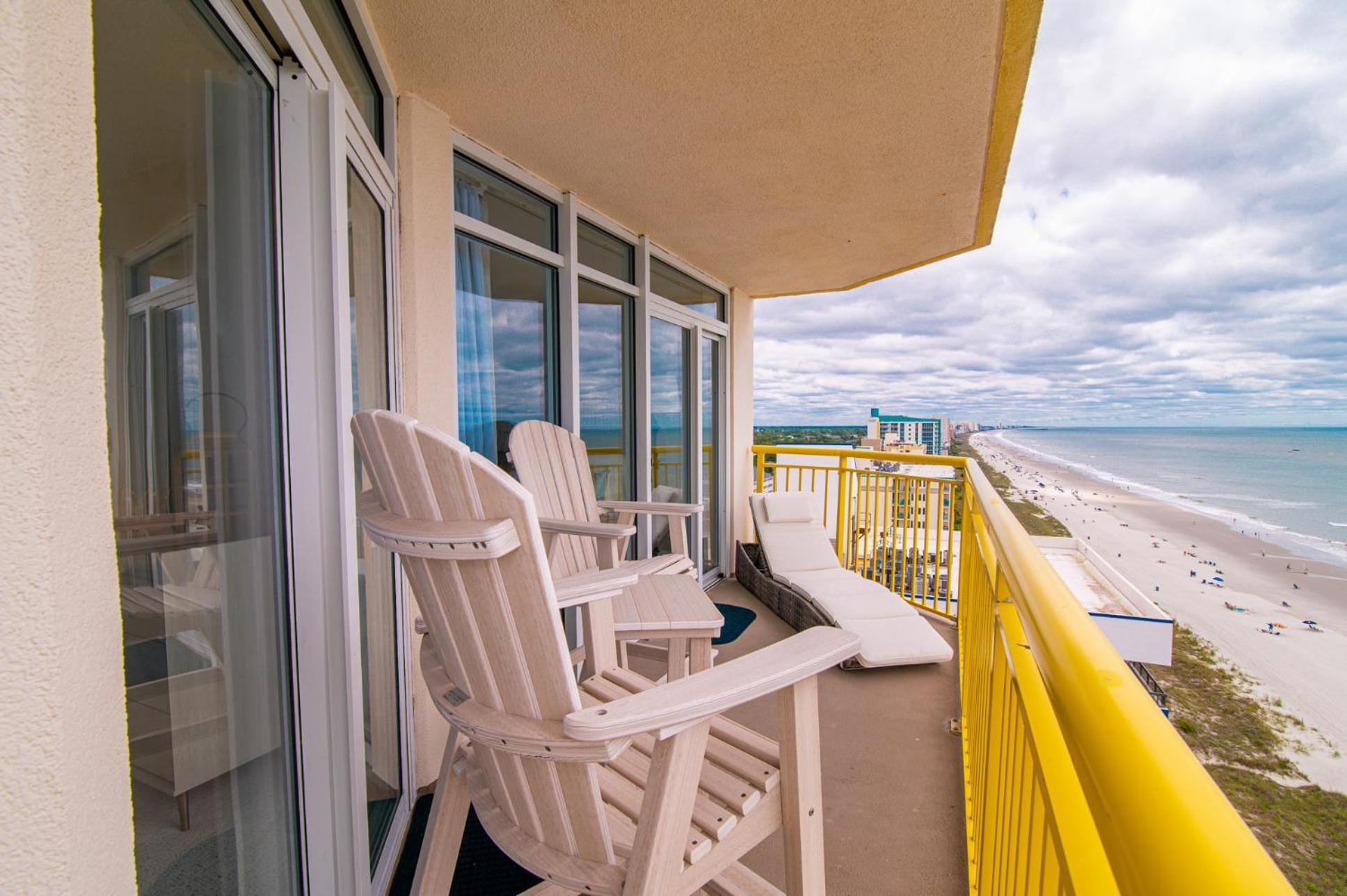 Bay Watch Resort Luxe Oceanfront End Unit 미를 비치 외부 사진