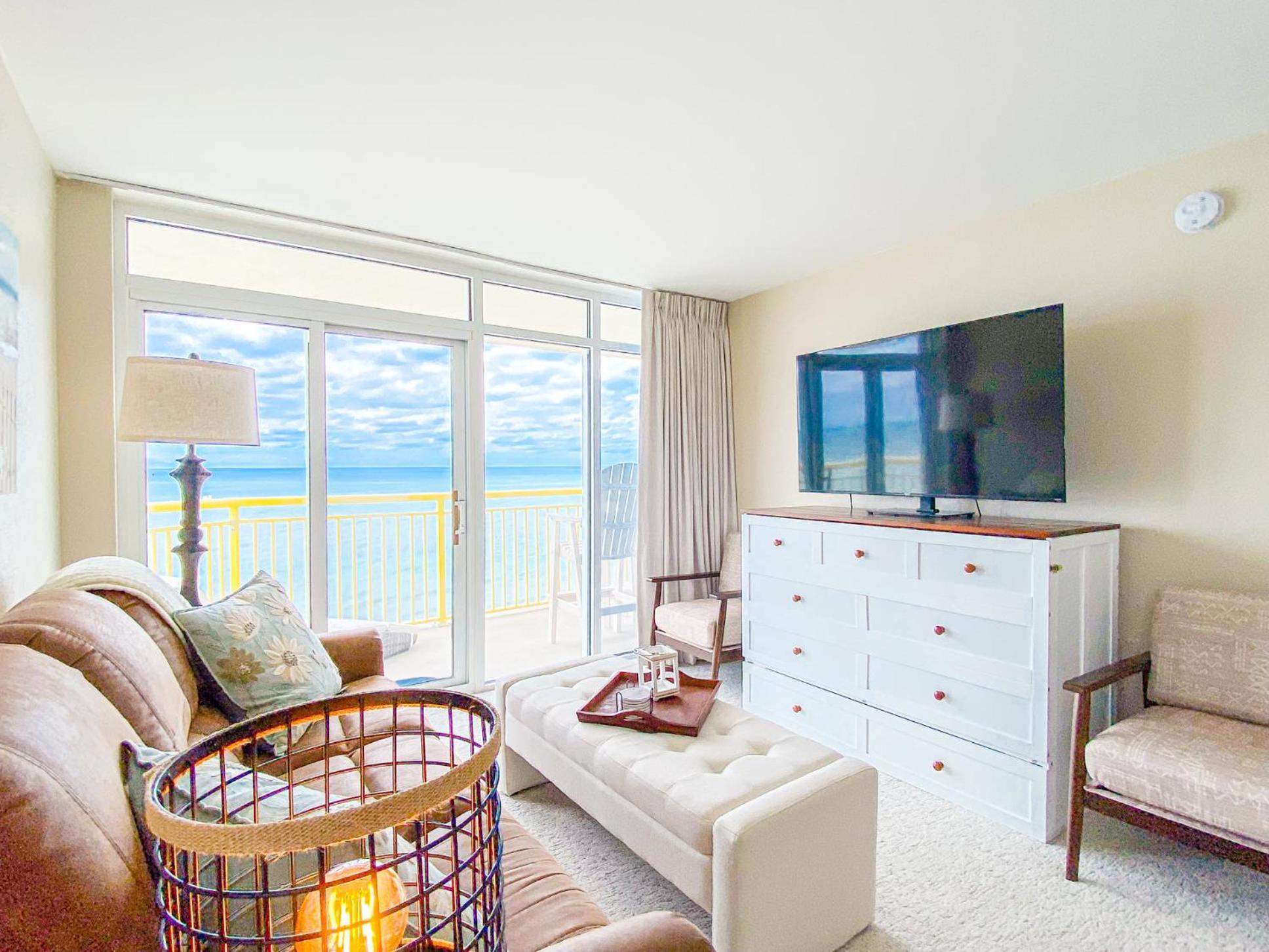 Bay Watch Resort Luxe Oceanfront End Unit 미를 비치 외부 사진