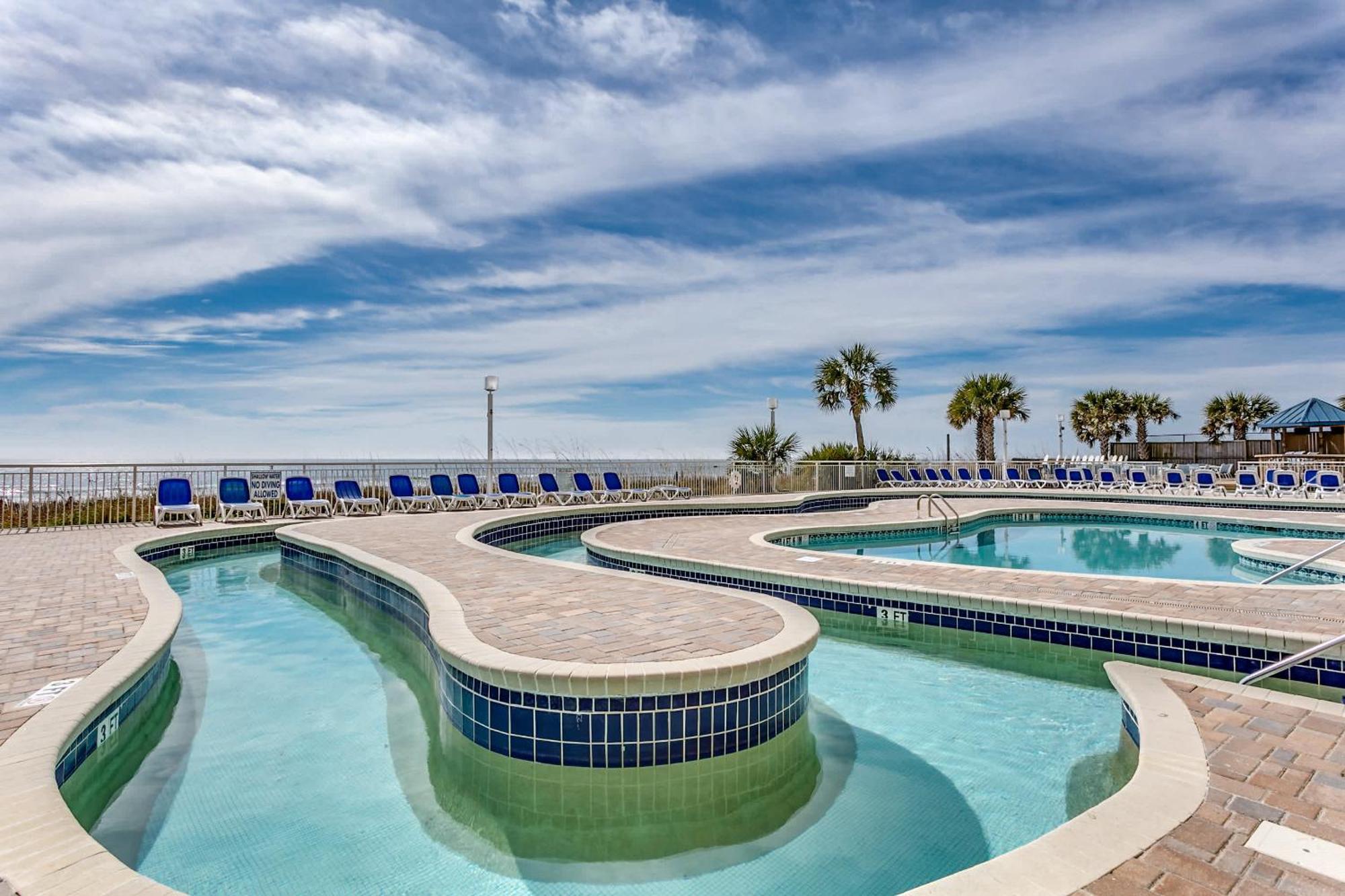 Bay Watch Resort Luxe Oceanfront End Unit 미를 비치 외부 사진