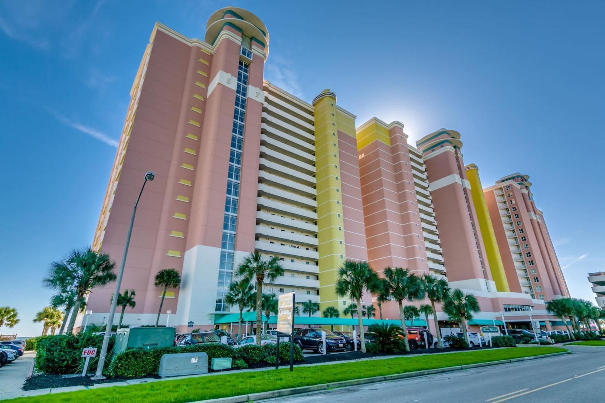 Bay Watch Resort Luxe Oceanfront End Unit 미를 비치 외부 사진